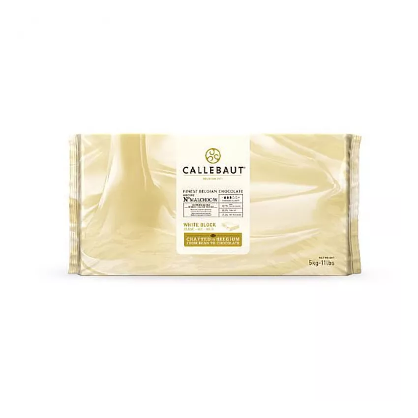 Σοκολάτα λευκή χωρίς ζάχαρη 30.6% blocks Barry Callebaut 5kg Σοκολάτα λευκή χωρίς ζάχαρη 30.6% blocks Barry Callebaut 5kg