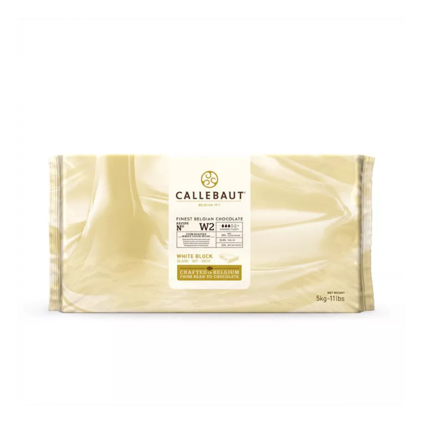Σοκολάτα λευκή 28% blocks Barry Callebaut 5kg Σοκολάτα λευκή 28% blocks Barry Callebaut 5kg