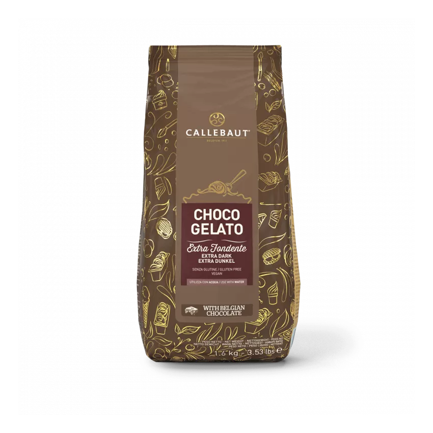 Choco gelato extra fondente powder Barry Callebaut 1.6kg