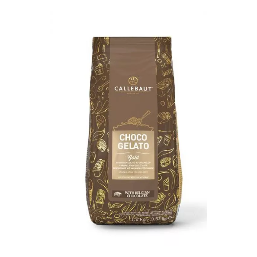 Choco gelato gold powder Barry Callebaut 1.6kg