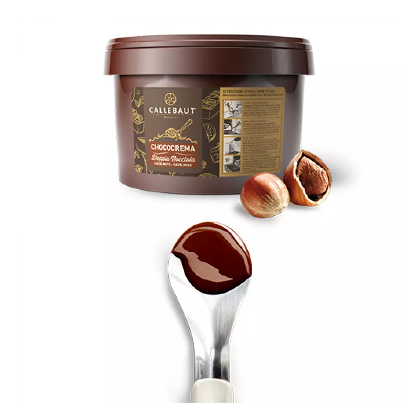 Chococrema doppia nocciola variegato Barry Callebaut 3kg Chococrema doppia nocciola variegato Barry Callebaut 3kg