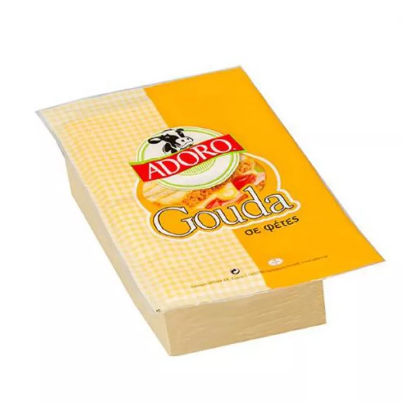 Gouda Adoro φέτες 1kgr Gouda Adoro φέτες 1kgr
