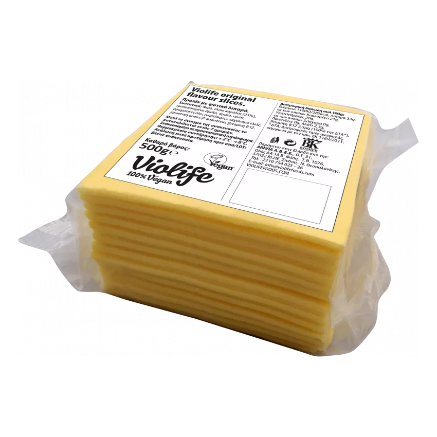 Vegan original τυρί φέτες Violife 500gr Vegan original τυρί φέτες Violife 500gr