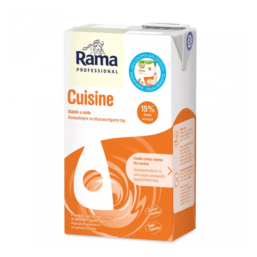 Rama κρέμα Cuisine 15% 1lt Rama κρέμα Cuisine 15% 1lt