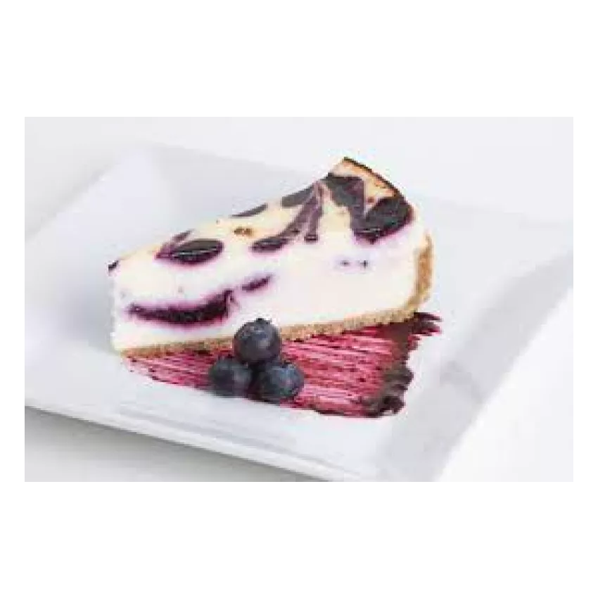 Blueberry white chocolate cheese brulee (14 μερίδες) Blueberry white chocolate cheese brulee (14 μερίδες)