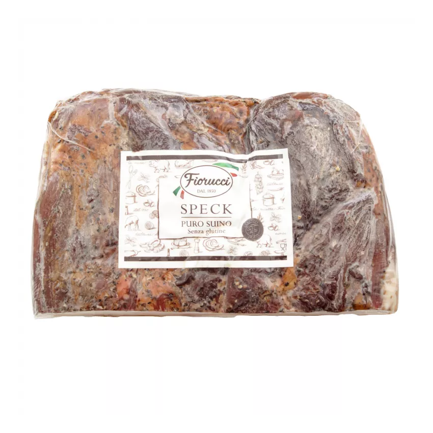 Speck meta sottovuoto Fiorucci 2.6kg Speck meta sottovuoto Fiorucci 2.6kg