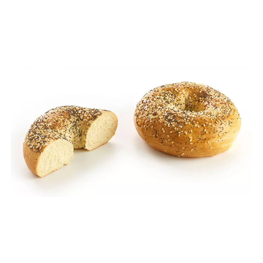 Bagel poppy leaven ΖΕΩ 40τεμ Bagel poppy leaven ΖΕΩ 40τεμ