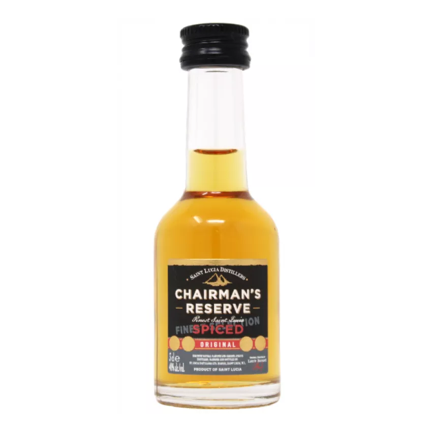 Chairmans rum spiced Reserve miniature 3cl 40% Chairmans rum spiced Reserve miniature 3cl 40%