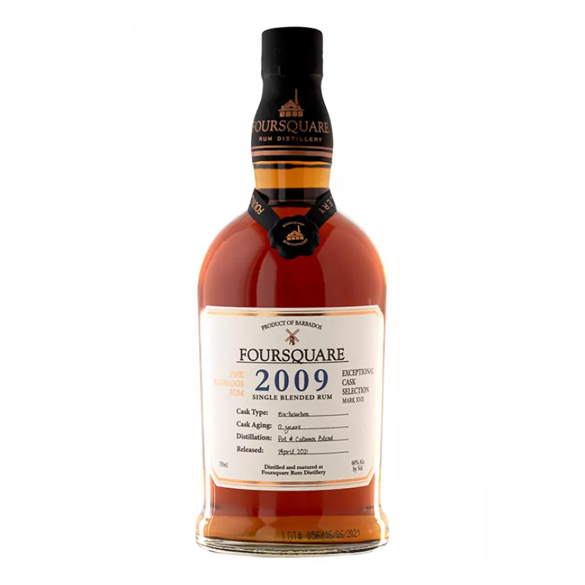 Foursquare rum vintage 2009 70cl 60% Foursquare rum vintage 2009 70cl 60%