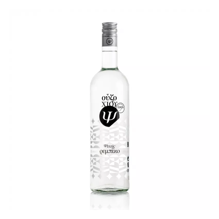 Ψυχής ούζο Χίου ρεμπίκο εξ αποστάσεως 100% 200ml Ψυχής ούζο Χίου ρεμπίκο εξ αποστάσεως 100% 200ml