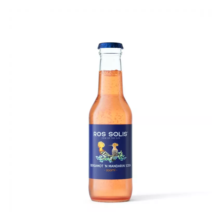 Ros Solis bergamot n' mandarin soda 200ml Ros Solis bergamot n' mandarin soda 200ml