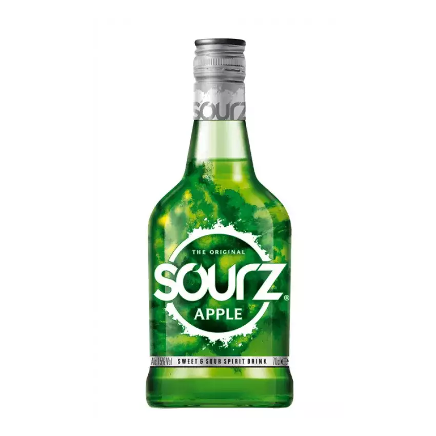 Sourz apple liqueur 15% 0.75lt Sourz apple liqueur 15% 0.75lt