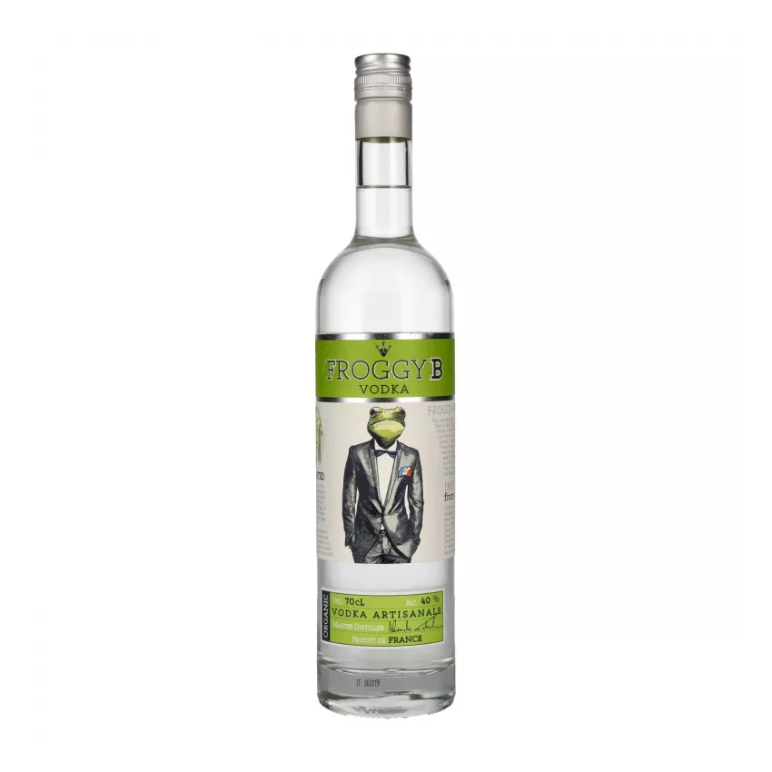 Froggy vodka organic 70cl 40% Froggy vodka organic 70cl 40%
