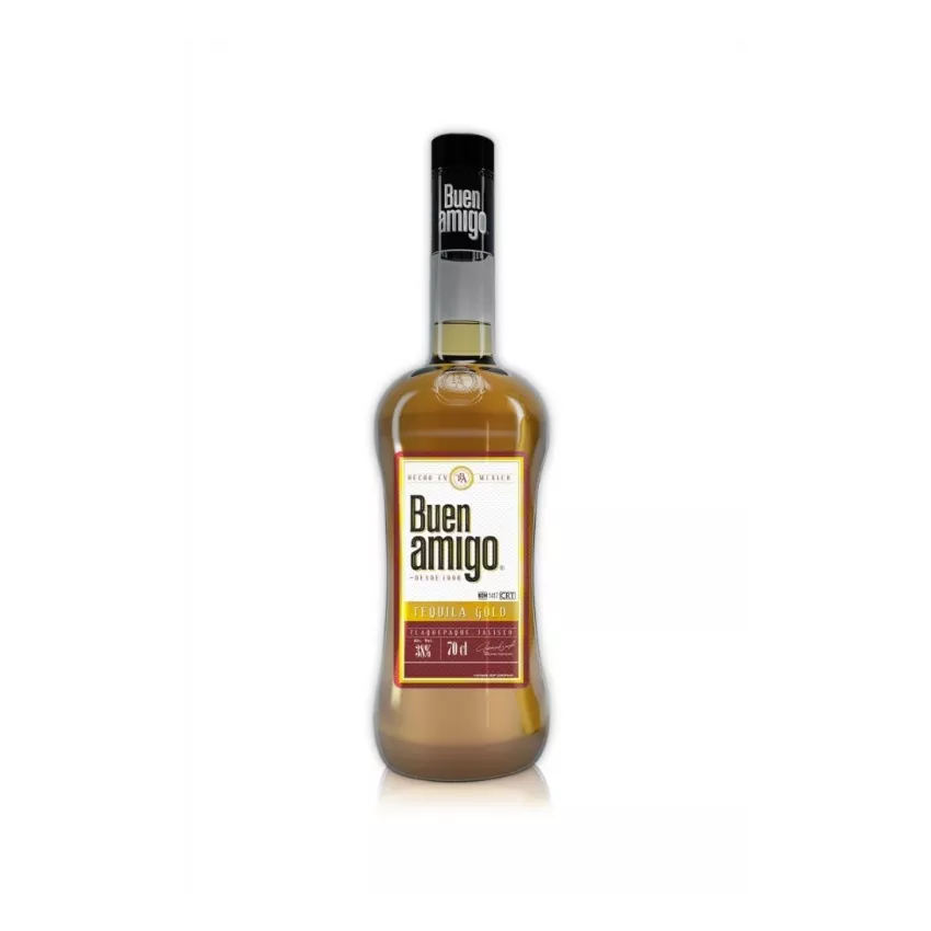Buen Amigo tequila gold 70cl 38% Buen Amigo tequila gold 70cl 38%