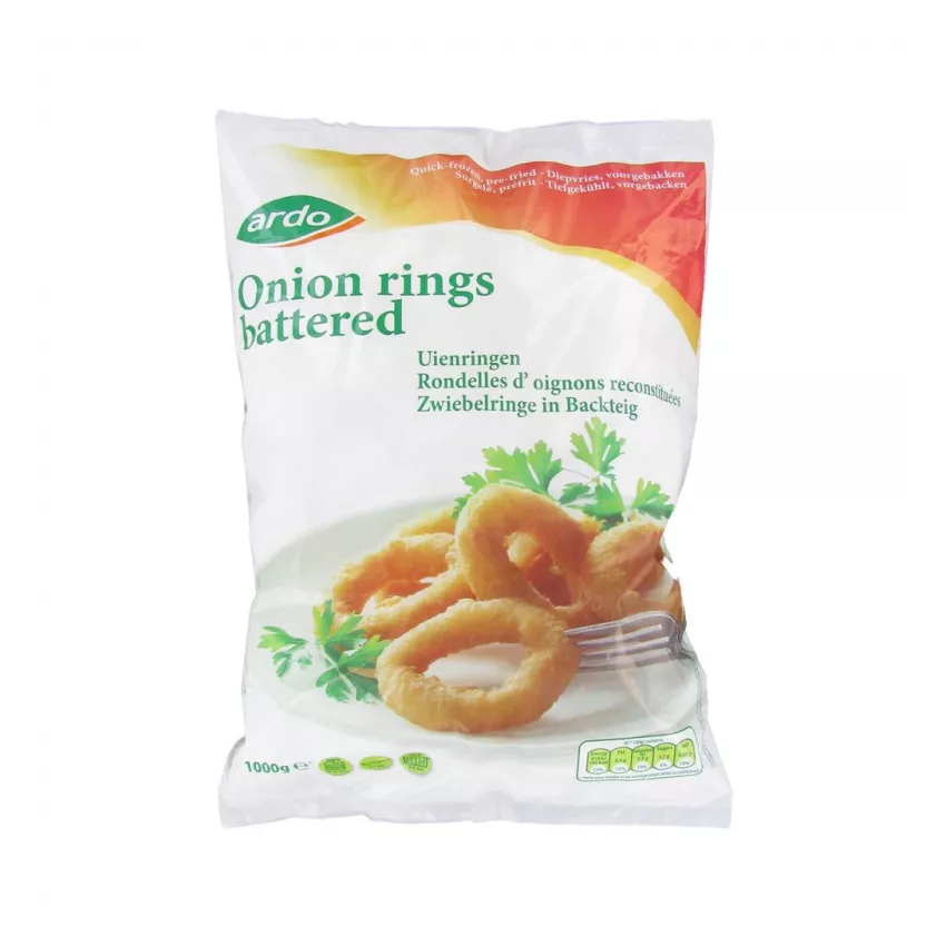Onion rings IQF Ardo 1kg Onion rings IQF Ardo 1kg