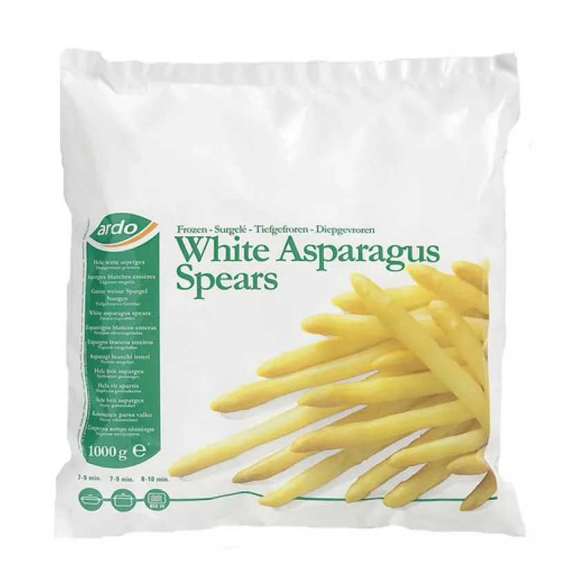 Σπαράγγια λευκά medium fine IQF Ardo 1kg