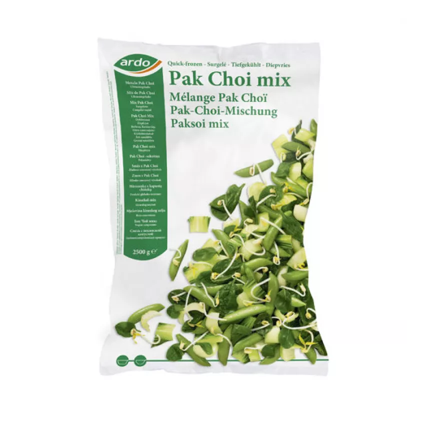 Pak choi mix IQF Αrdo 7.5kg Pak choi mix IQF Αrdo 7.5kg