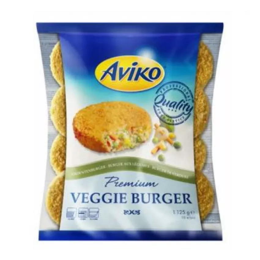 Aviko μπιφτέκι λαχανικών 100gr 1kg Aviko μπιφτέκι λαχανικών 100gr 1kg