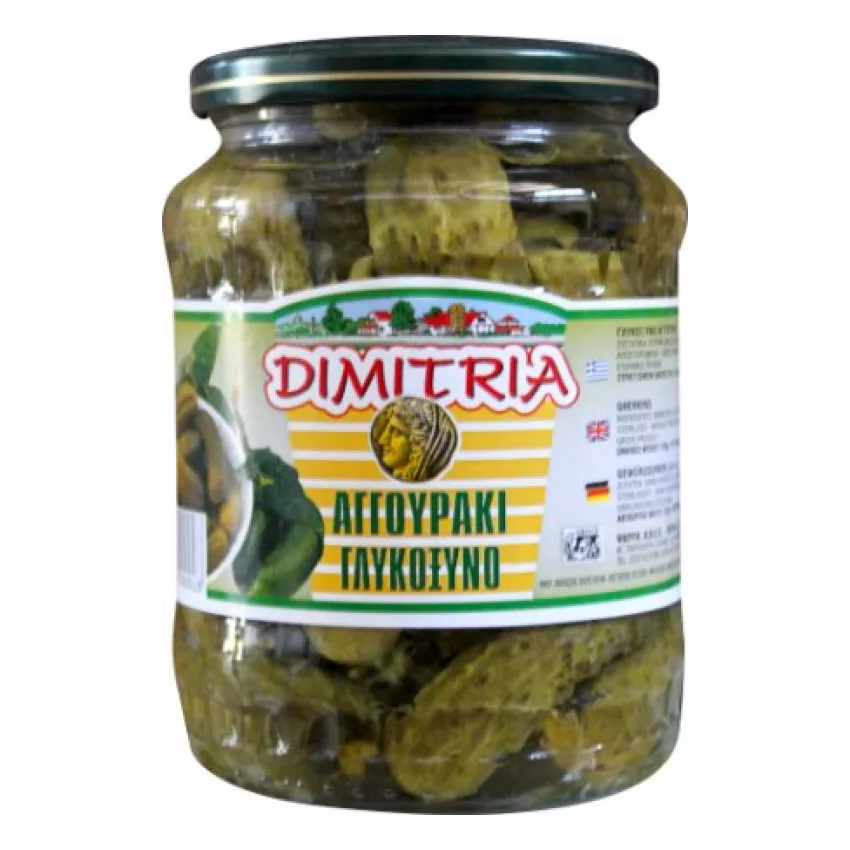 Αγγουράκι Dimitria 720ml Αγγουράκι Dimitria 720ml