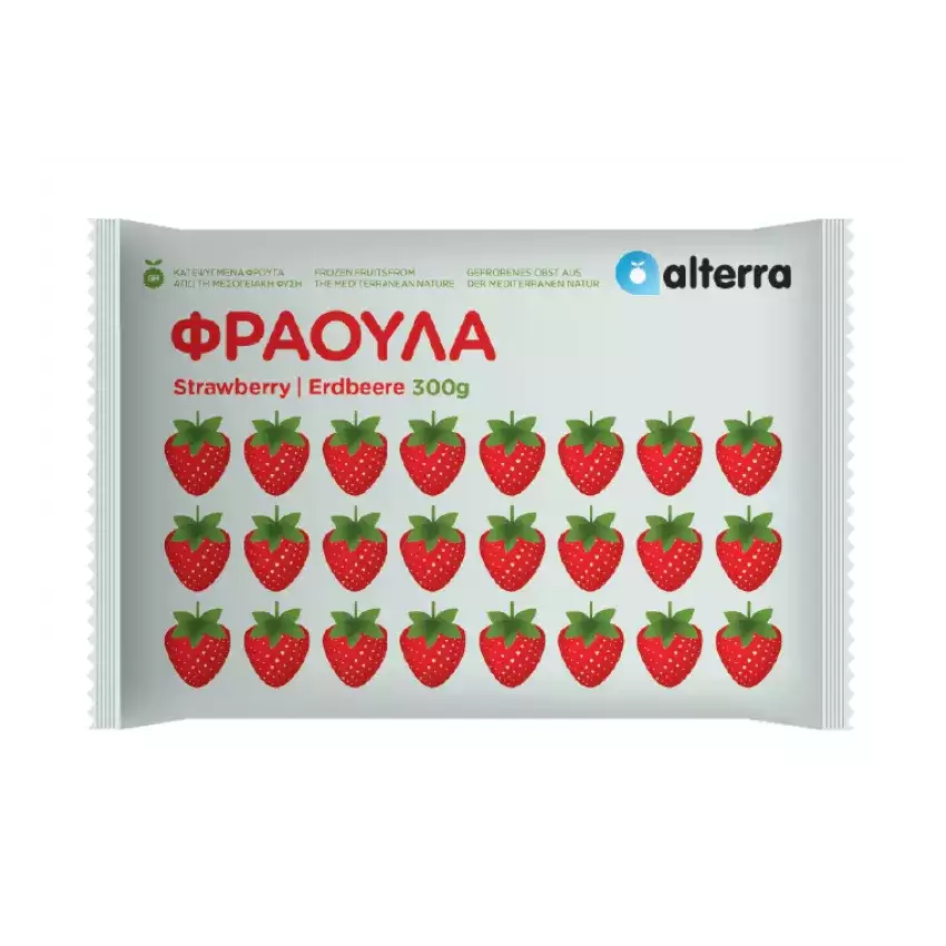Φράουλα ολόκληρη IQF 300gr Φράουλα ολόκληρη IQF 300gr