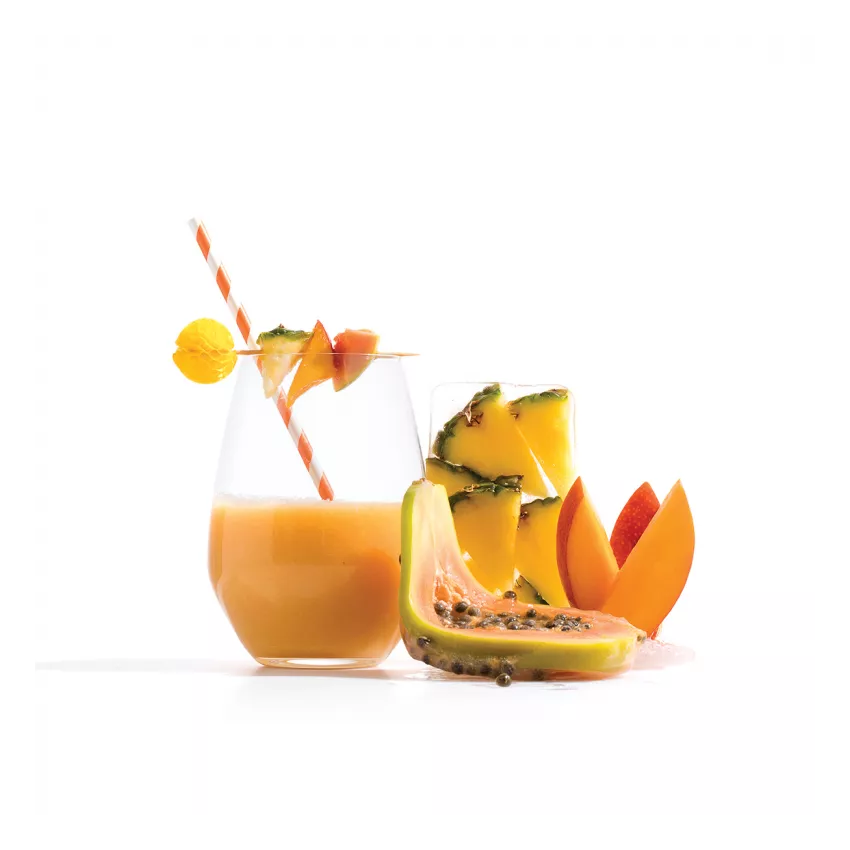 Smoothies-tropical mix (ανανάς, παπάγια, mango) IQF 140gr Smoothies-tropical mix (ανανάς, παπάγια, mango) IQF 140gr