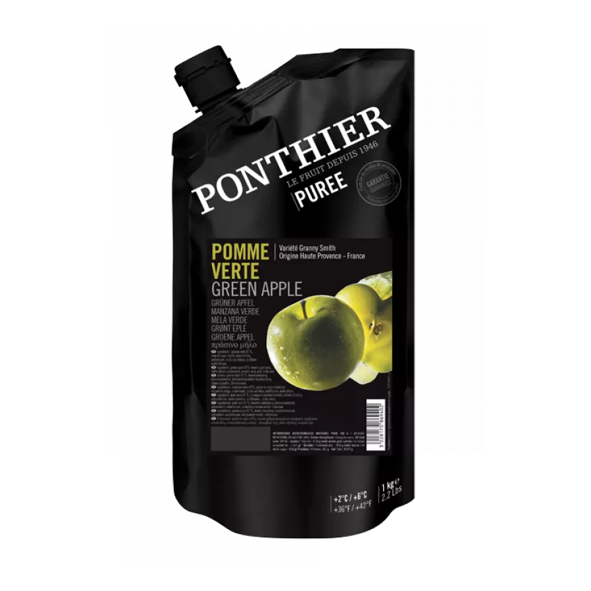 Πουρές φρούτου πράσινο μήλο Ponthier 1kg Πουρές φρούτου πράσινο μήλο Ponthier 1kg