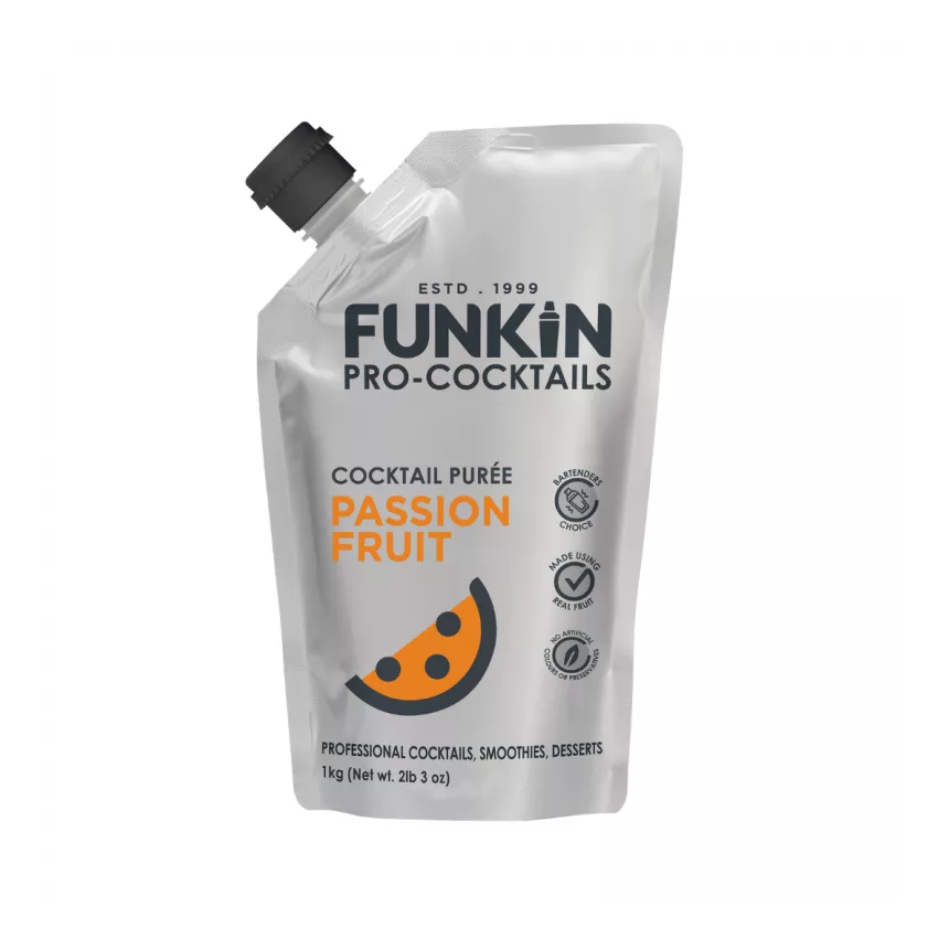 Πουρές φρούτο πάθους (passion fruit) Funkin 1kg Πουρές φρούτο πάθους (passion fruit) Funkin 1kg