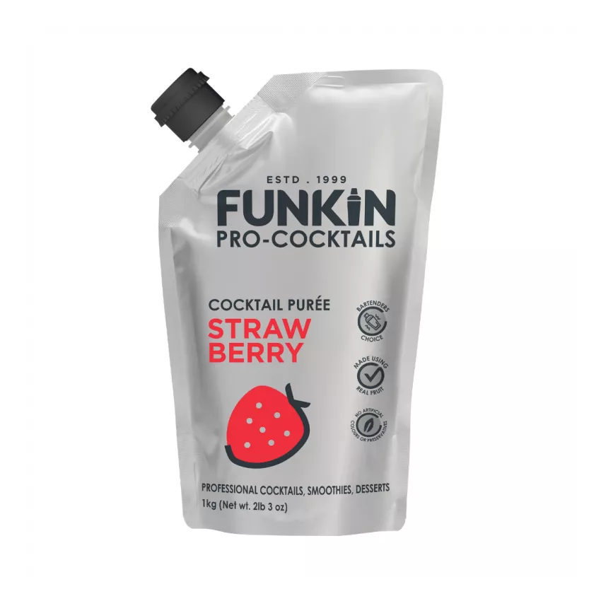 Πουρές φράουλα (strawberry) Funkin 1kg Πουρές φράουλα (strawberry) Funkin 1kg