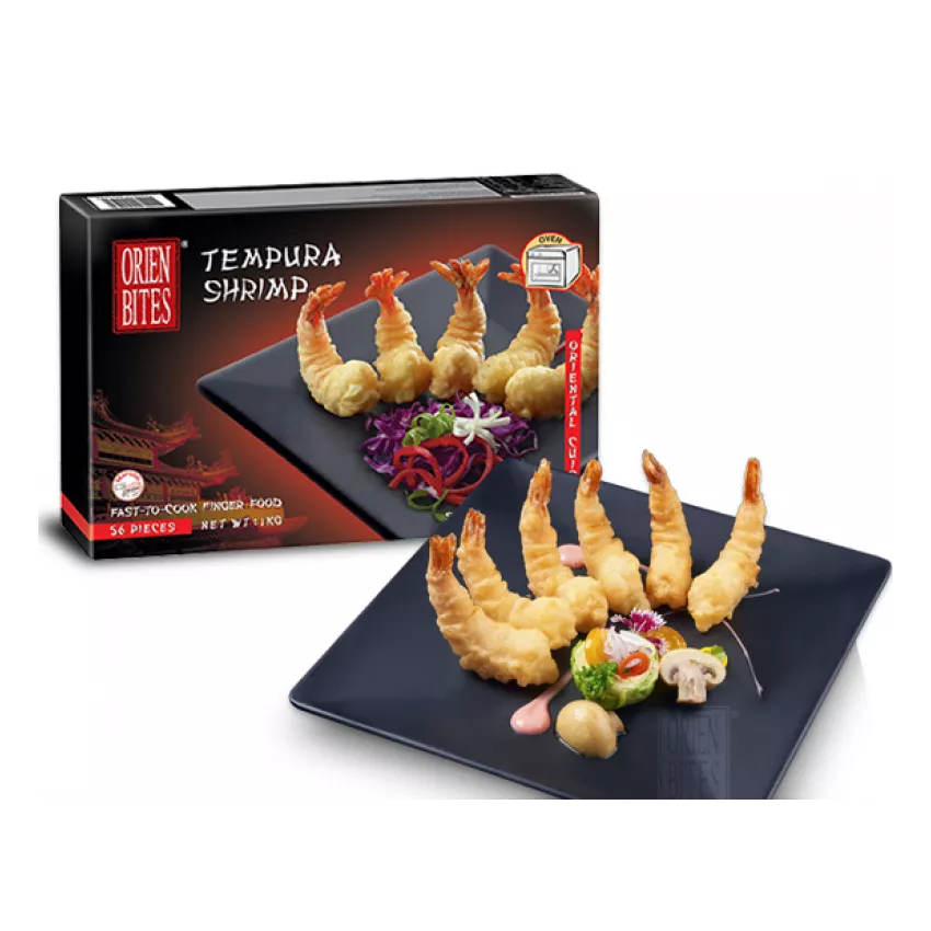 Tempura shrimp 18grX56τεμ Orient Bites 1kg Tempura shrimp 18grX56τεμ Orient Bites 1kg