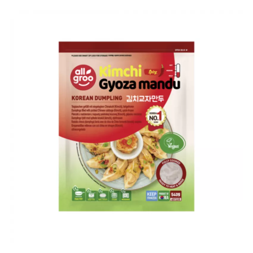 Gyoza dumpling kimchi Allgroo 540gr (40shts) Gyoza dumpling kimchi Allgroo 540gr (40shts)