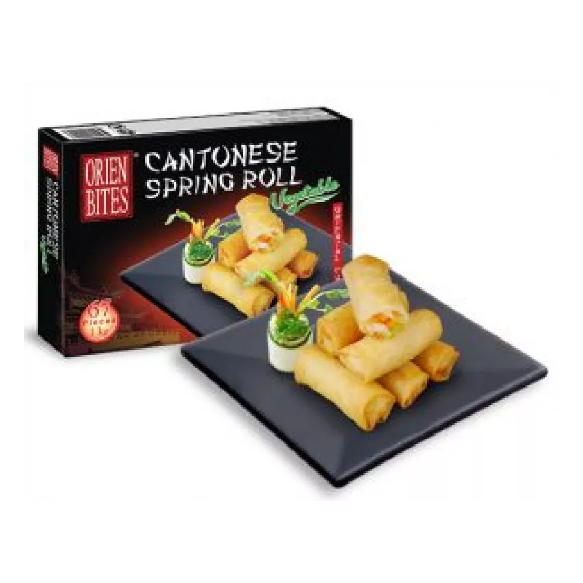 Springroll vegetable cantonese (67x15gr) 10x1kg Springroll vegetable cantonese (67x15gr) 10x1kg