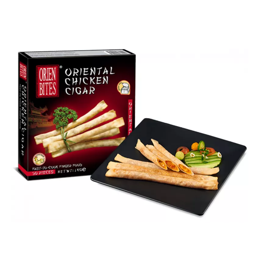 Oriental chicken cigar (50pcs) Orien Bites 1kg Oriental chicken cigar (50pcs) Orien Bites 1kg