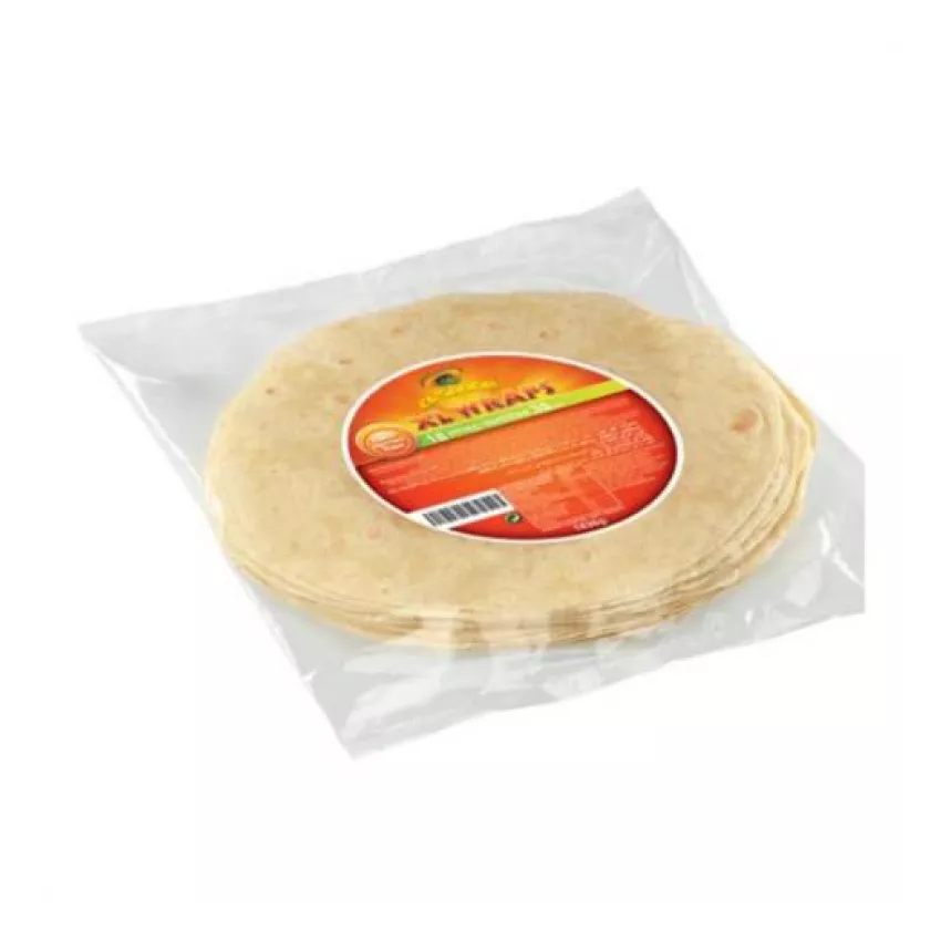 Tortilla traditional 12" 30cm El Sabor 18pcs Tortilla traditional 12" 30cm El Sabor 18pcs