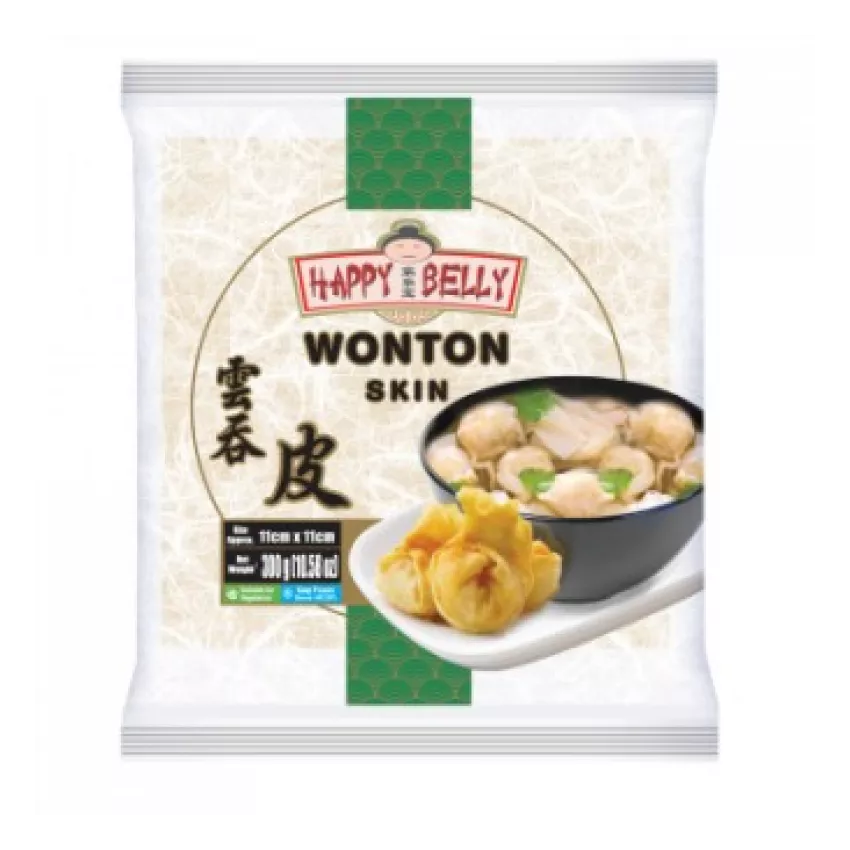Wonton pastry 110mm (30 shts) 300gr Wonton pastry 110mm (30 shts) 300gr