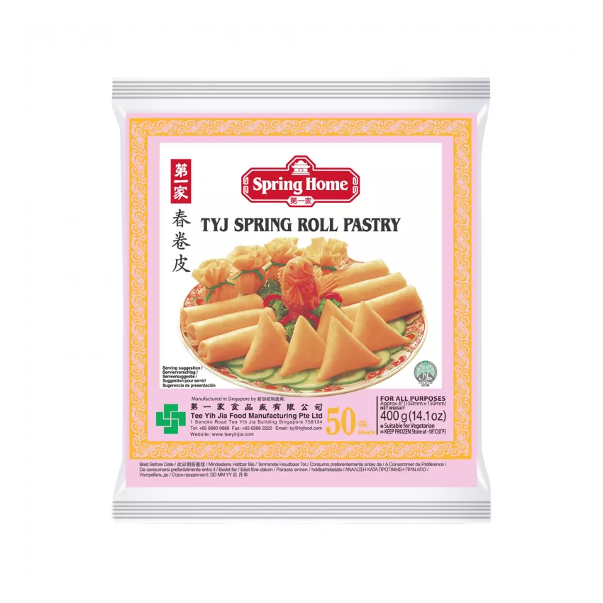 Spring roll wrappers 150mm (50shts) 400gr