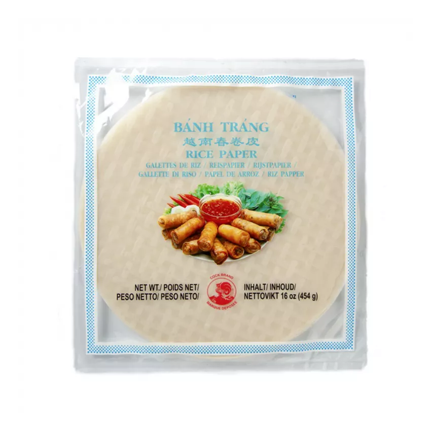 Spring roll wrap round 16cm (80shts) 454gr