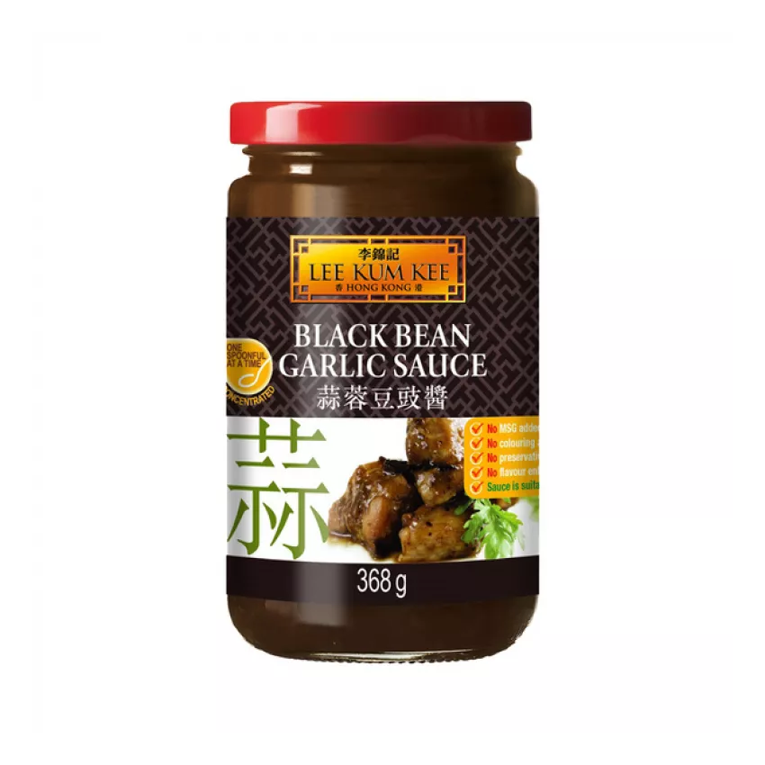 Black bean garlic sauce Lee Kum Kee 368gr Black bean garlic sauce Lee Kum Kee 368gr