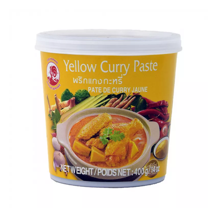 Curry paste yellow Cock 400gr Curry paste yellow Cock 400gr