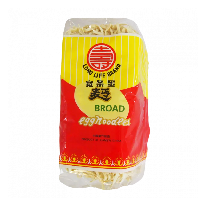 Broad egg noodles 30x500 grms Long Life Broad egg noodles 30x500 grms Long Life