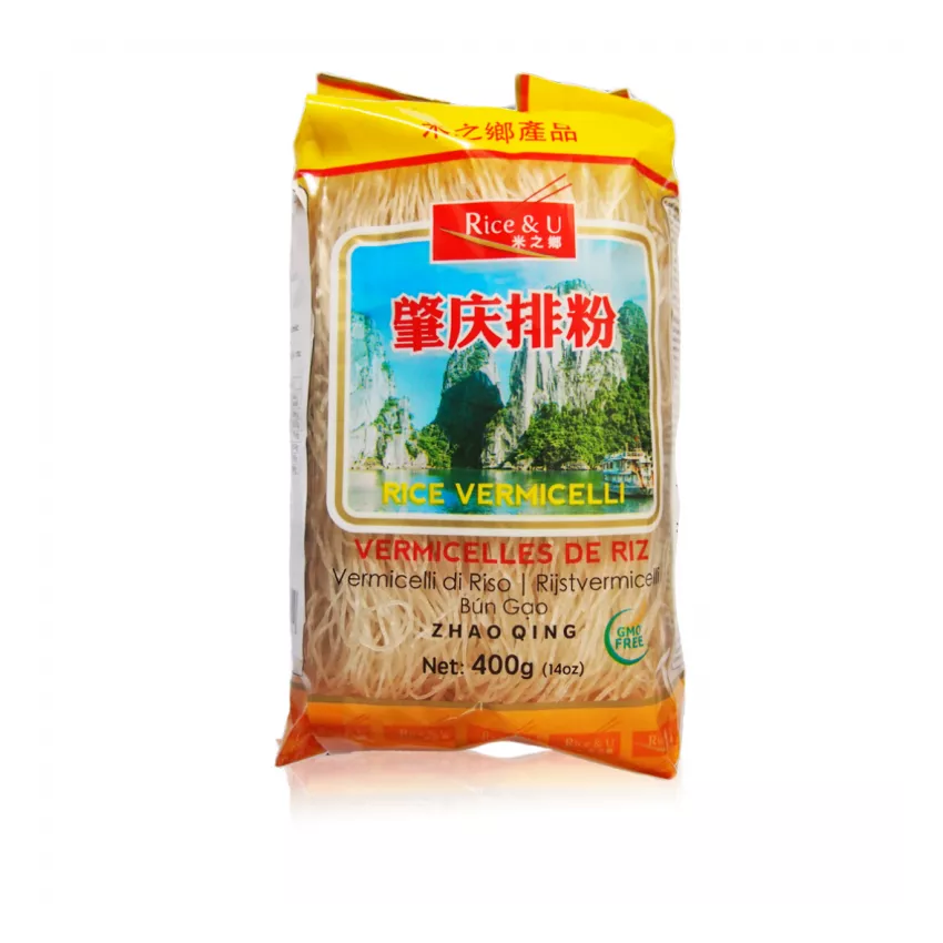 Rice vermicelli Rice & U 400gr Rice vermicelli Rice & U 400gr