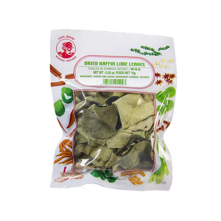 Dried kaffir lime leaves Cock 10gr Dried kaffir lime leaves Cock 10gr