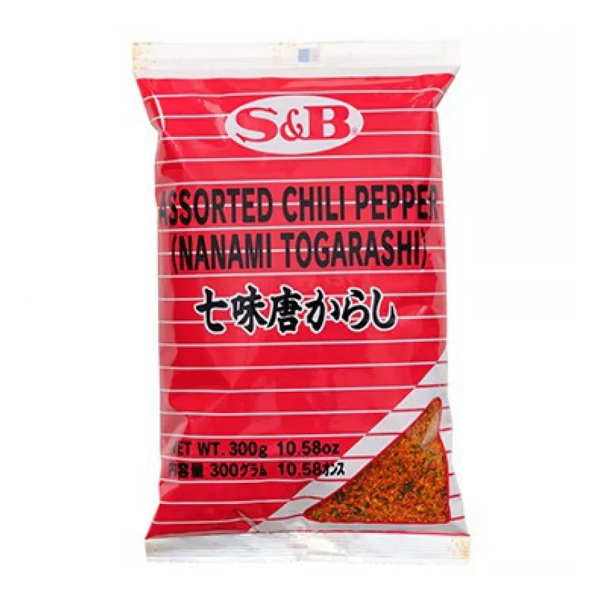 Chili pepper assorted nanami togarashi 300gr Chili pepper assorted nanami togarashi 300gr