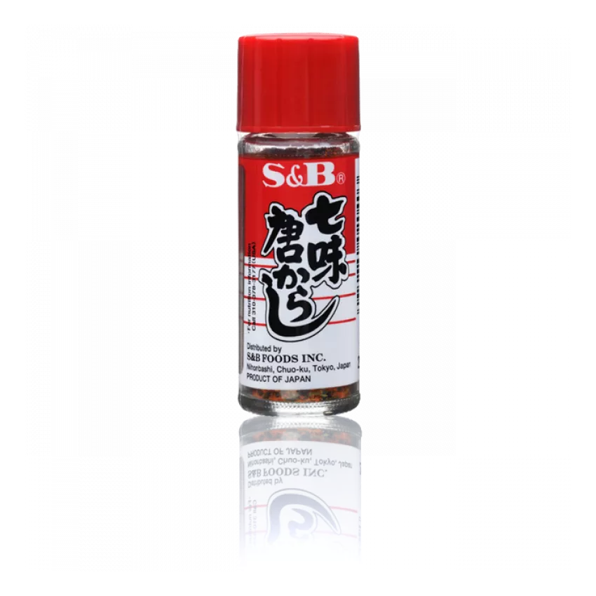 Chili pepper assorted nanami togarashi S&B 15gr Chili pepper assorted nanami togarashi S&B 15gr