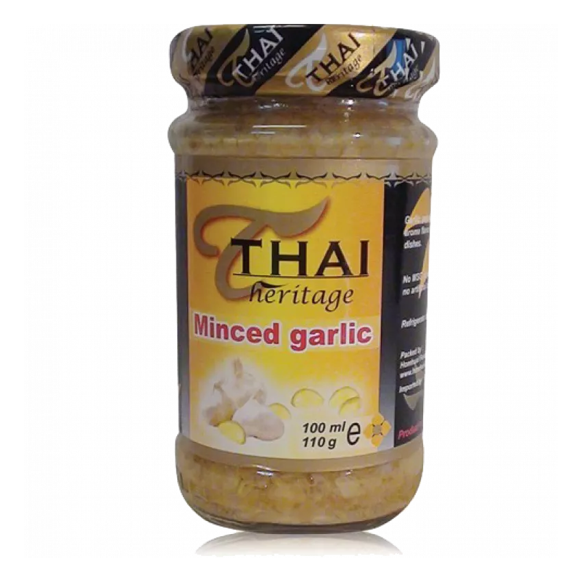 Minced garlic Thai Heritage 100ml Minced garlic Thai Heritage 100ml