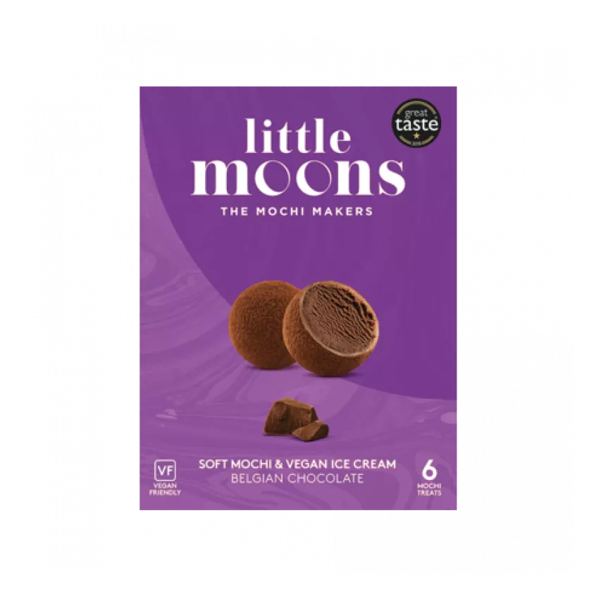 Mochi ice belgian chocolate (vegan) Little Moons 192gr Mochi ice belgian chocolate (vegan) Little Moons 192gr