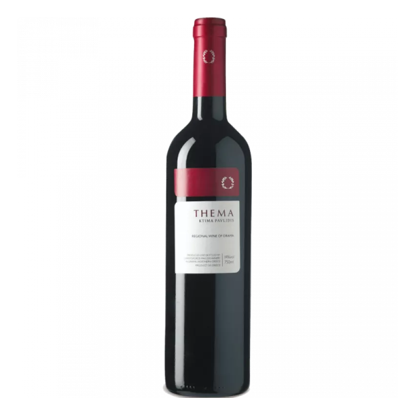 Παυλίδης Thema ερυθρός 750ml Παυλίδης Thema ερυθρός 750ml