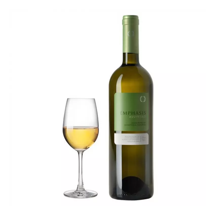Παυλίδης Emphasis ασύρτικο λευκός 750ml Παυλίδης Emphasis ασύρτικο λευκός 750ml