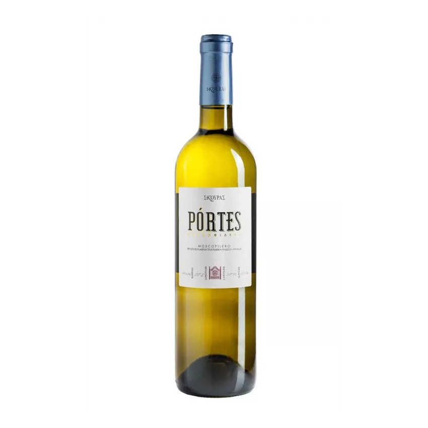 Σκούρας Portes μοσχοφίλερο λευκός 750ml Σκούρας Portes μοσχοφίλερο λευκός 750ml