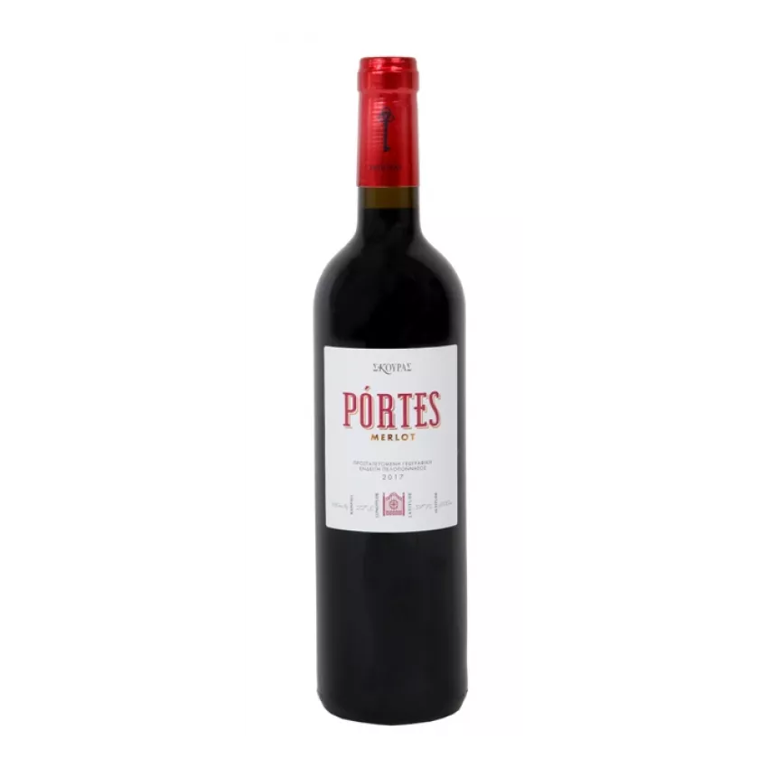 Σκούρας Portes merlot ερυθρός 750ml Σκούρας Portes merlot ερυθρός 750ml
