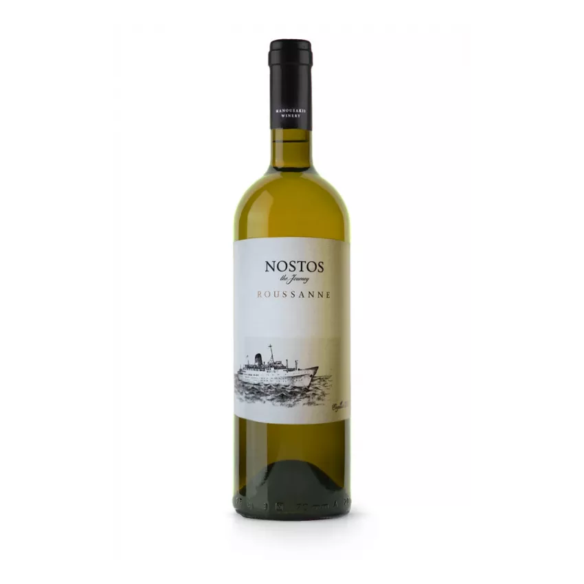 Μανουσάκη Nostos Roussanne λευκό 750ml Μανουσάκη Nostos Roussanne λευκό 750ml